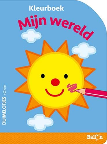 Ballon Kids - Livre de coloriage Mon Monde pour tout-petits et enfants 2+