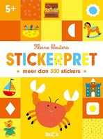 Ballon livre d'autocollants - Petits bambins crabe Sticker fun 5+ jeu interactif