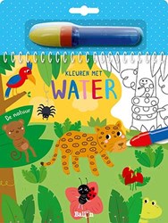 Ballon kleuren met water boek natuur - creatief kleurboek voor kinderen