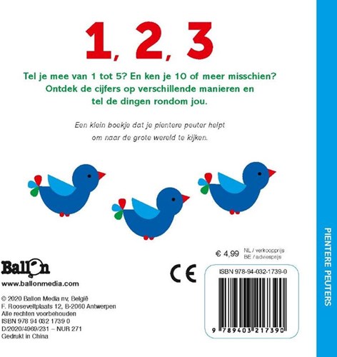 Ballon Kids - Flapjesboek leren tellen 1, 2, 3 voor peuters-2