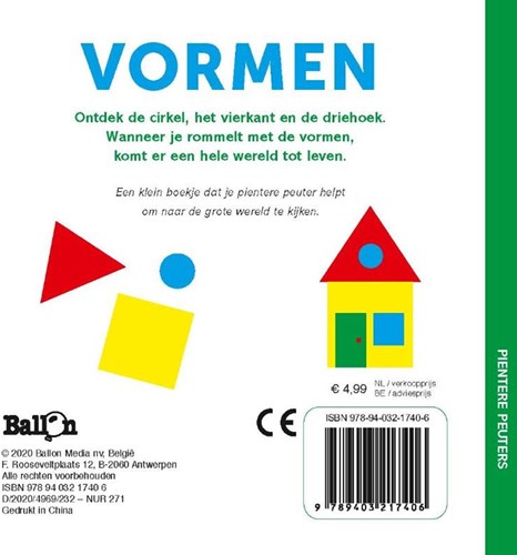 Ballon Kids - Ballon Media N.V. flapboek vormen voor peuters 1+-2