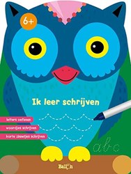 Ballon schrijfboek dieren wipe and clean voor kinderen 6+ leren schrijven