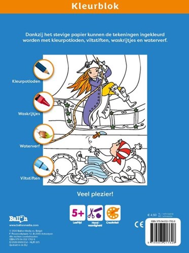 Ballon livre de coloriage pirates enfants 4+ aventure créative coloriages-2