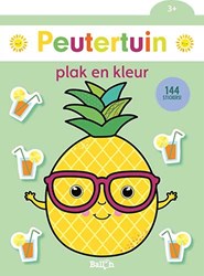 Ballon livre de coloriage livre d'autocollants enfants ananas 3+ motricité