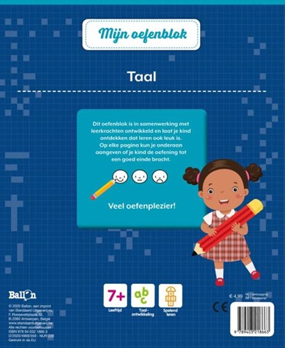 Ballon Kids - taal oefenblok groep 4 educatief spelboek-2