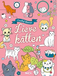 Ballon Creatief kleuren Lieve katten