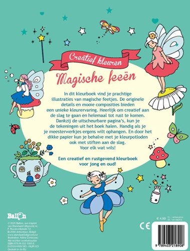 Ballon kleurboek magische feeën creatief kleuren voor kinderen-2