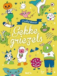 Ballon Creatief kleuren Gekke griezels 5+