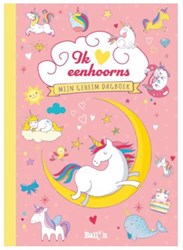 Ballon journal - journal secret licornes pour enfants 7+ avec cadenas