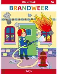 Ballon Kids Ballon Media NV Mijn Kleurblok Brandweer 4+