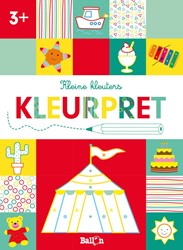 Ballon Kleurpret tent 3+ rood