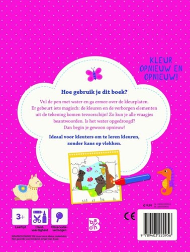Ballon Kids - Ballon Media N.V. livre de coloriage à l'eau animaux mignons 3+-2