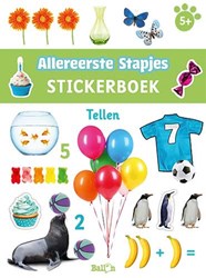 Ballon Kids - Ballon Stickerboek, tellen voor peuters vanaf 2 jaar