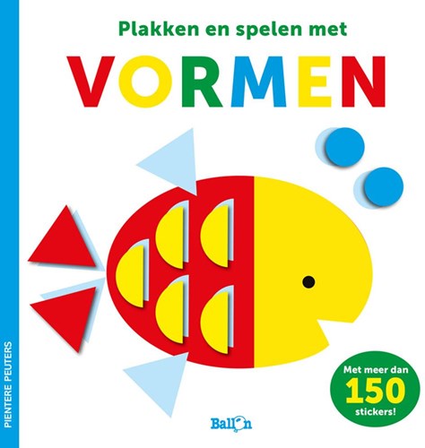 Ballon stickerboek vormen - creatief speelplezier voor kinderen