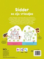 Ballon kleurboek ridder en stickers - creatieve activiteit voor kinderen-2