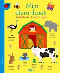 Ballon Mijn dierenboek, Nederlands, Frans en Engels. 1+