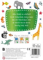 Ballon autocollants pailletés animaux livre de stickers pour enfants 3+ ans-2