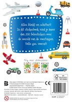 Ballon autocollants pailletés véhicules livre de stickers enfants 3+ ans-2