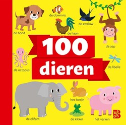 Ballon dierenboek - De wereld om me heen 100 dieren kartonboek