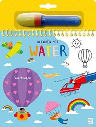 Ballon coloriage à l'eau véhicules livre de coloriage avec stylo à eau
