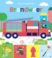 Ballon livre autocollants pompiers - livre-jeu éducatif avec autocollants