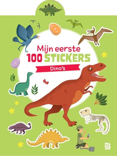 Ballon stickerboek dino's - 100 stickers voor peuters en kleuters