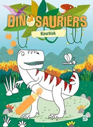 Ballon Dinosauriërs kleurblok