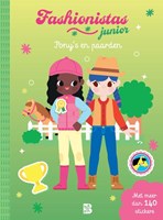 Ballon stickerboek pony's en paarden voor kinderen - Fashionistas Junior