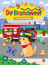 Ballon brandweer stickerboek Max helpt de brandweer interactief 4+