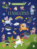 Ballon livre d'autocollants licornes - livre créatif stickers enfants