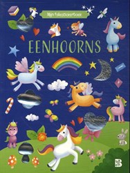 Ballon livre d'autocollants licornes - livre créatif stickers enfants