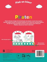 Ballon livre d'autocollants pirates - Colle et colorie pour enfants 3+ apprentissage-2