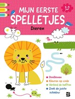 Ballon spelletjesblok dieren voor peuters 2-3 jaar interactief boek