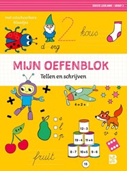 Ballon oefenblok leren tellen en schrijven voor kinderen boek