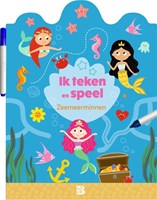 Ballon creatief tekenboek zeemeerminnen - speelplezier voor kinderen