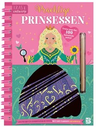 Ballon livre à gratter princesses - livre créatif à dessiner dès 3 ans