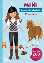 Ballon livre d'autocollants chevaux pour enfants - Mini Fashionistas 4+