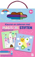 Ballon kleurboek magische stiften Magische wereld 4+ kleurplezier