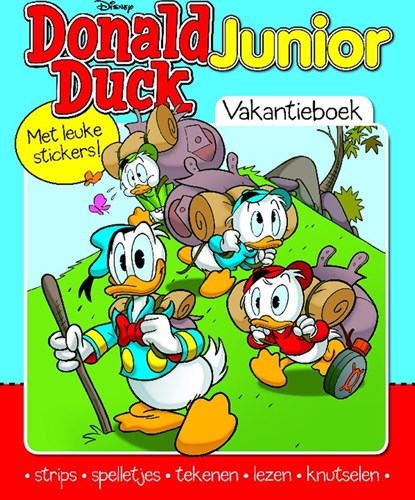 Disney livre de vacances Donald Duck Junior avec autocollants et bricolage
