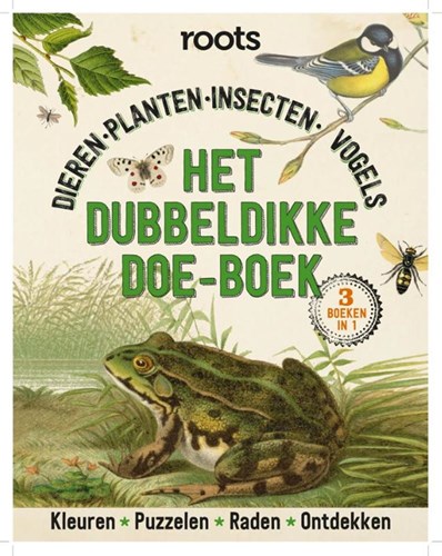 Fontaine livre d'activités animaux plantes insectes oiseaux nature enfants