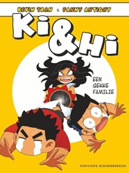 Fontaine manga livre Ki et Hi Une famille folle 8+ aventure drôle