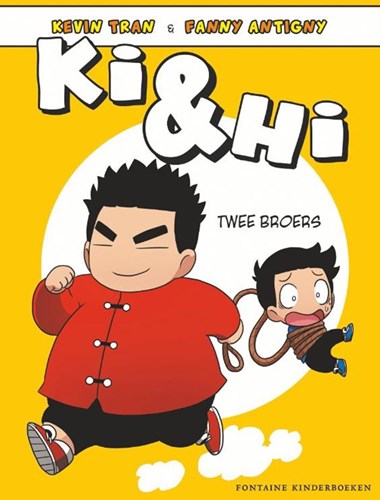 Fontaine manga boek Ki en Hi grappige avonturen voor kinderen 8+