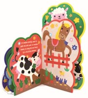 Image Books voelboek boerderij met glitter en vilt voor peuters-2