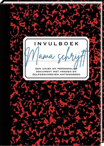 Image Books invulboek mama levensverhaal - schrijf je herinneringen op