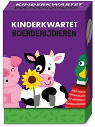 Image Books kwartetspel boerderijdieren educatief kaartspel 4+