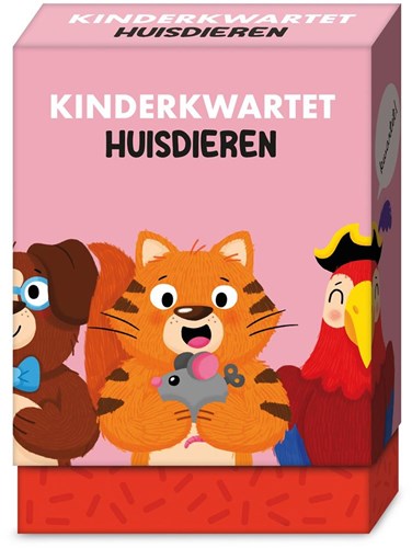 Image Books kwartetspel huisdieren voor kinderen vanaf 4 jaar
