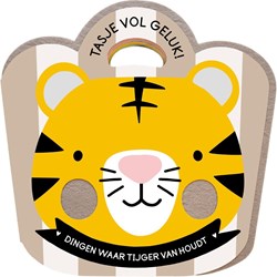 Image Books kinderboek Tasje vol geluk Tijger viltboekje zintuigen