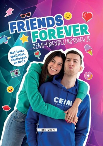 Moon vriendschapsboekje CEMI voor kinderen 7+ interactief boek