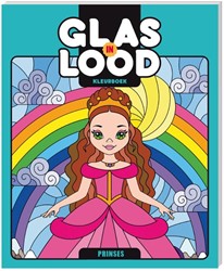 Imagebooks Glas-in-lood kleurboek - Prinses