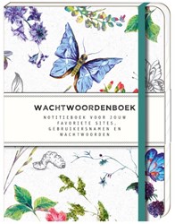 Image Books carnet de mots de passe botanical avec élastique